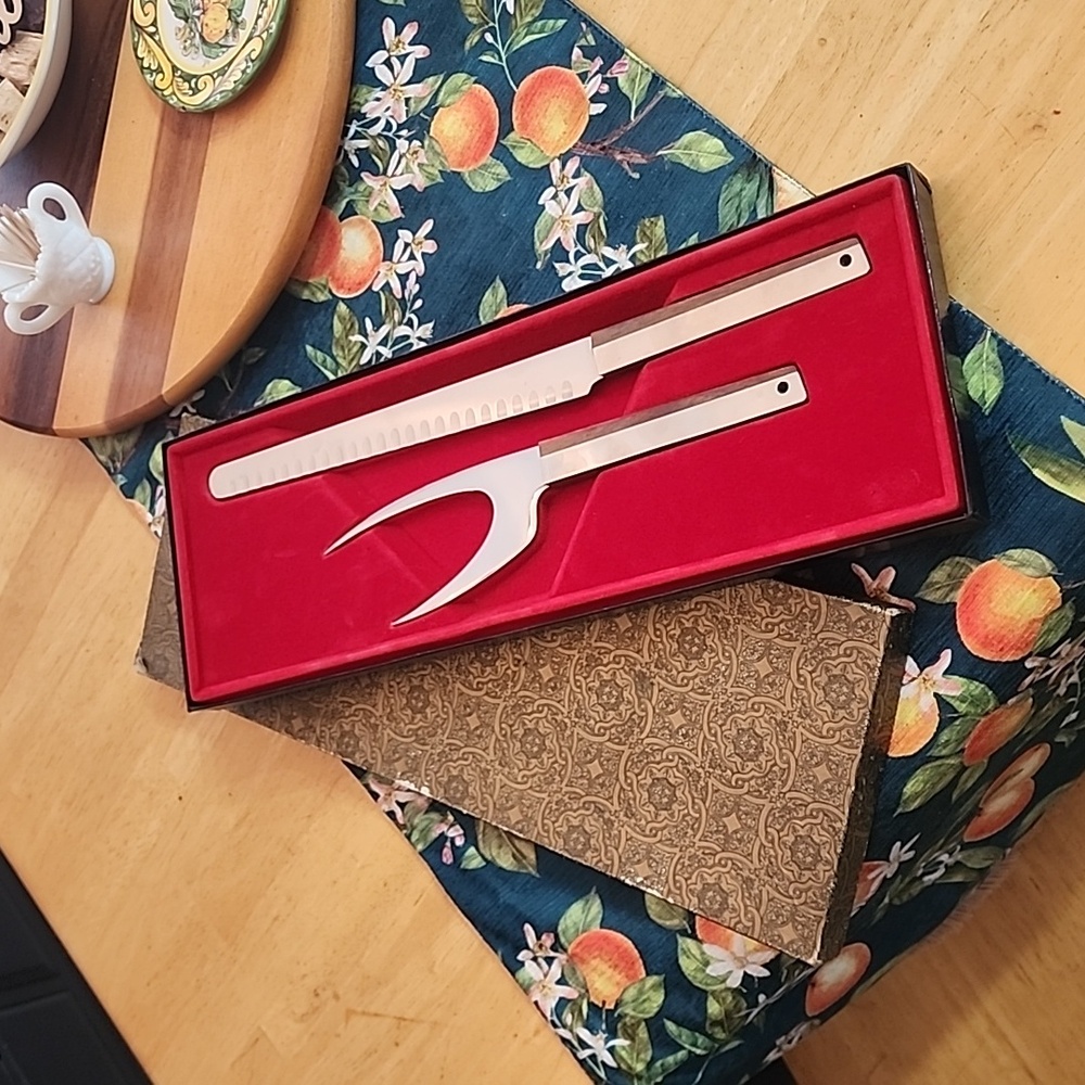 Vintage Japanese Honed Carving Set